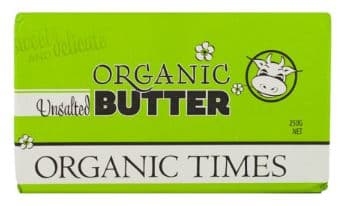 Organic Times Butter - UNSALTED