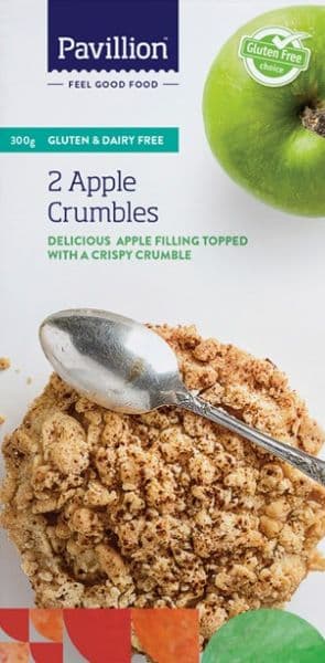 Pavillion GF Desserts Mixed Apple Crumbles