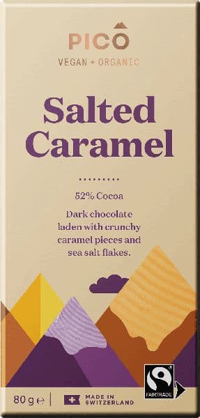 Pico Organic Chocolate, Salted Caramel