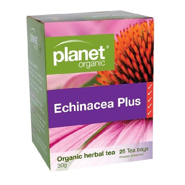 Planet Organic Tea BAGS - Echinacea