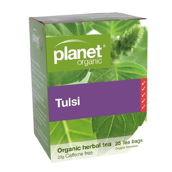 Planet Organic Tea BAGS - Tulsi