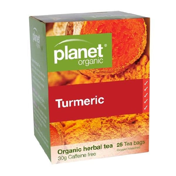 Planet Organic Tea BAGS - Turmeric