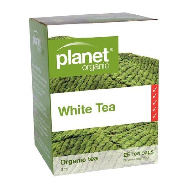 Planet Organic Tea BAGS - White