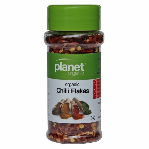 Planet Organic Herbs - Chilli Flakes (Shakers)