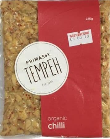 Primasoy Organic Tempeh - Chilli