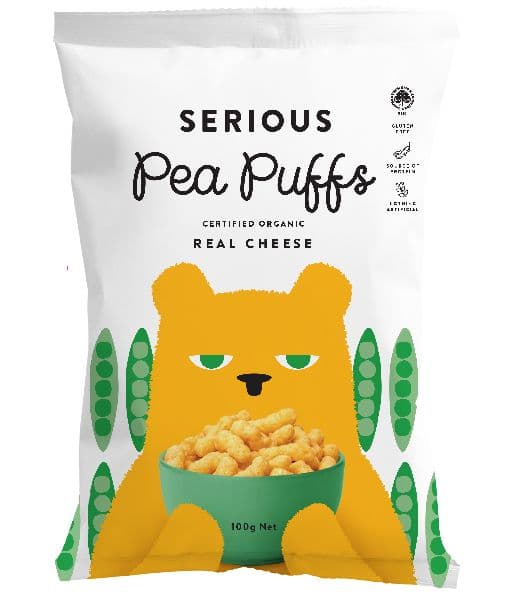 Serious Pea Puffs - Real Cheese
