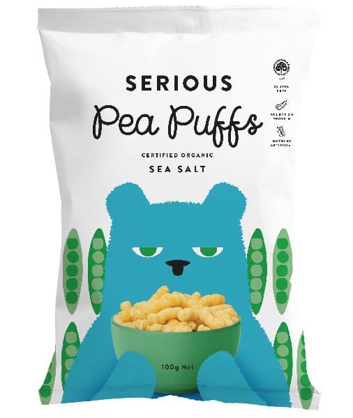 Serious Pea Puffs - Sea Salt